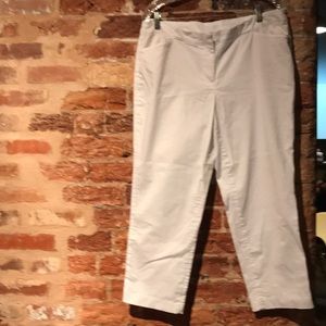 J.Jill White crop pants